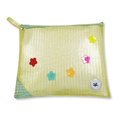 A5 PVC mesh briefcase