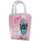 High frequency handbag pink