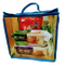 PVC edging square tote bag