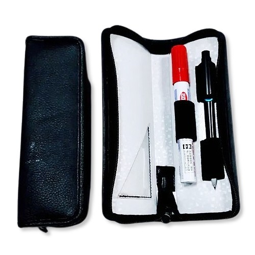 PVC sewing plastic pencil case oem