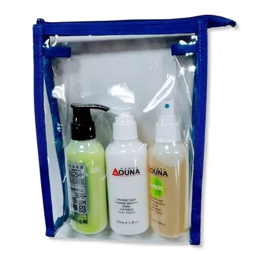 PVC high frequency transparent tote bag