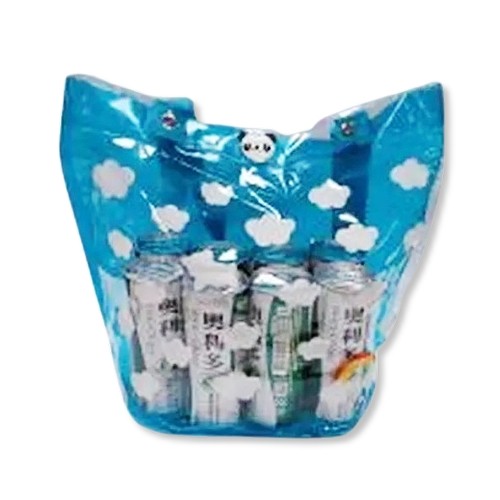 PVC high frequency mesh storage bag OEM